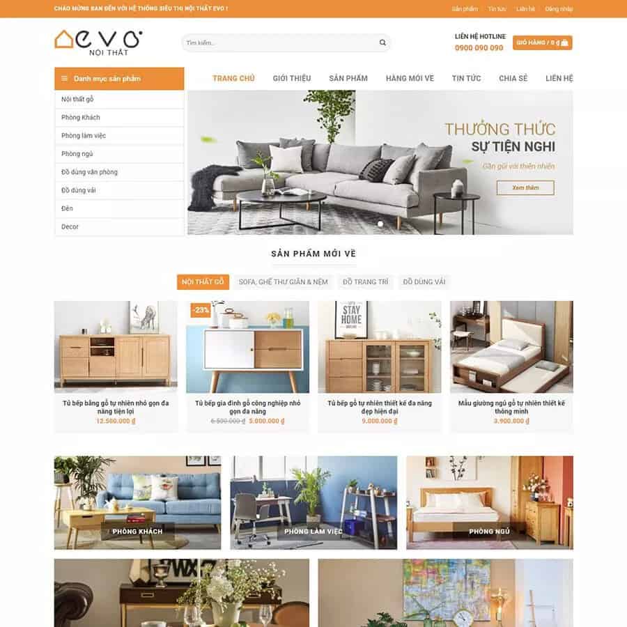 Theme WordPress nội thất 15